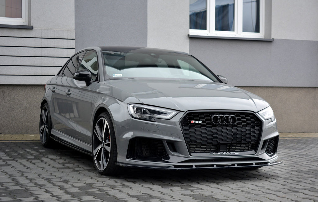 Front splitter v.1 audi rs3 8v fl sedan