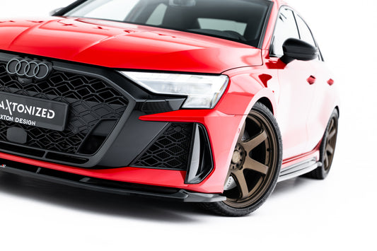 Front splitter v.1 audi rs3 sedan 8y facelift