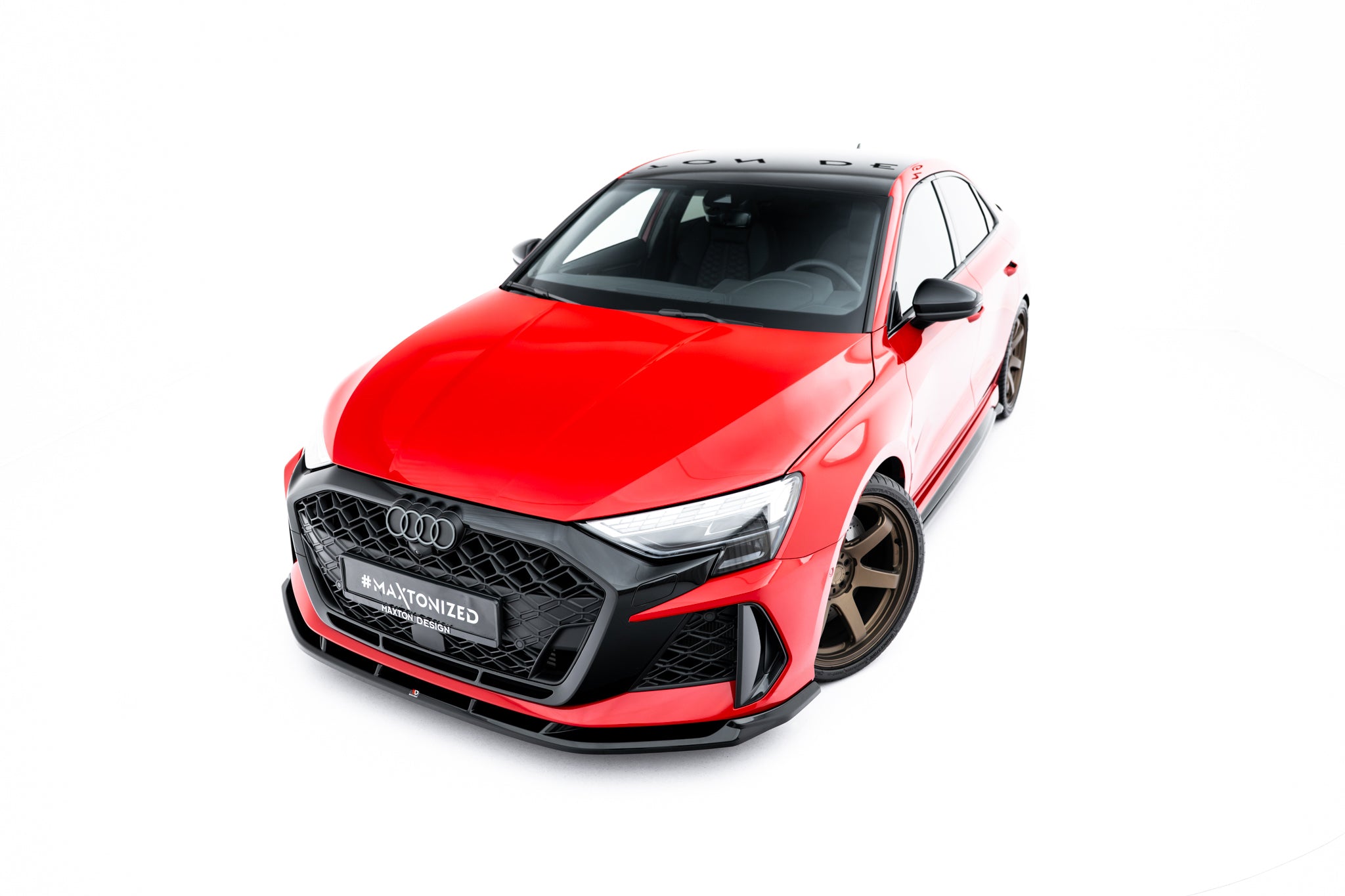 Front splitter v.1 audi rs3 sedan 8y facelift