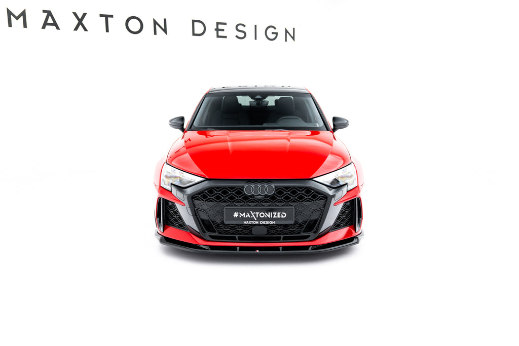 Frontsplitter v.1 Audi RS3 sedan 8y facelift