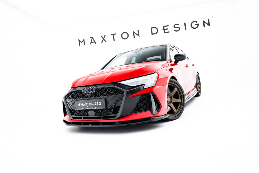 Frontsplitter v.1 Audi RS3 sedan 8y facelift