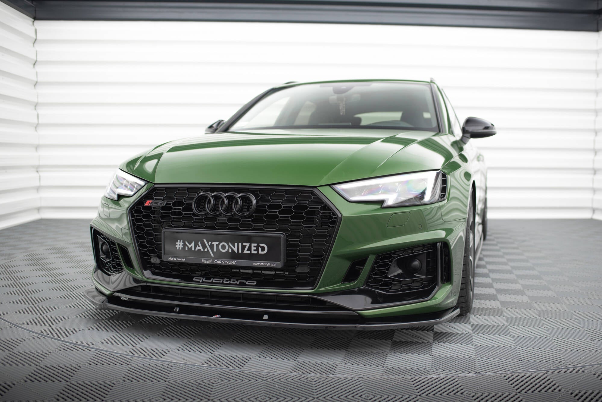 Front splitter v.1 audi rs4 b9