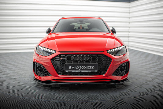 Front splitter v.1 audi rs4 b9 facelift