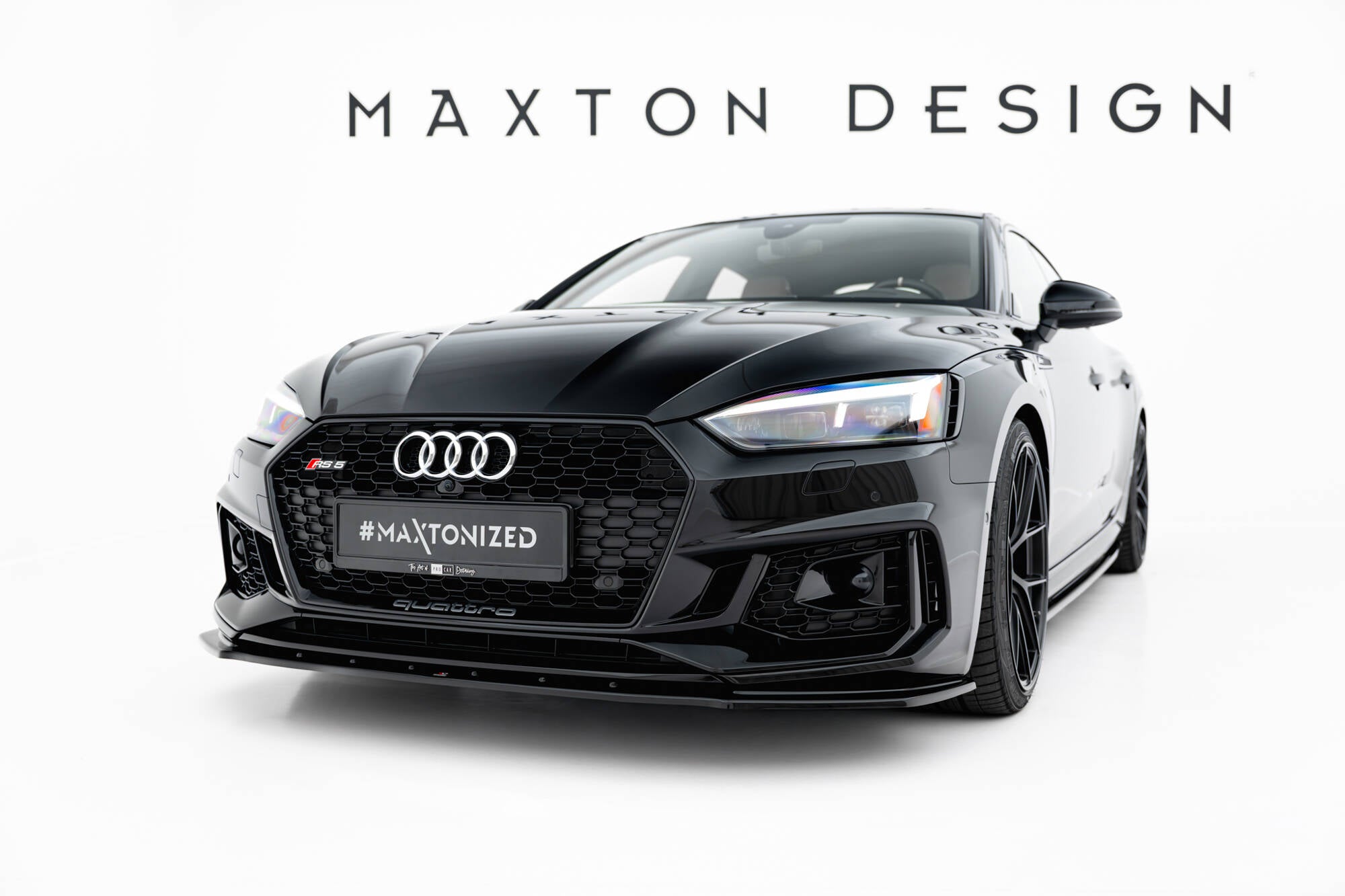 Front Splitter v.1 Audi RS5 Coupe / Sportback F5