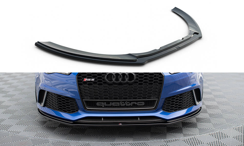 Front splitter v.1 audi rs6 c7 / c7 facelift