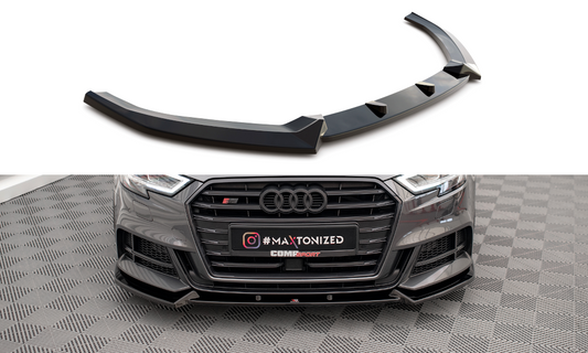 Front Splitter V.1 Audi S3 / A3 S-Line Sportback 8V ansigtsløftning