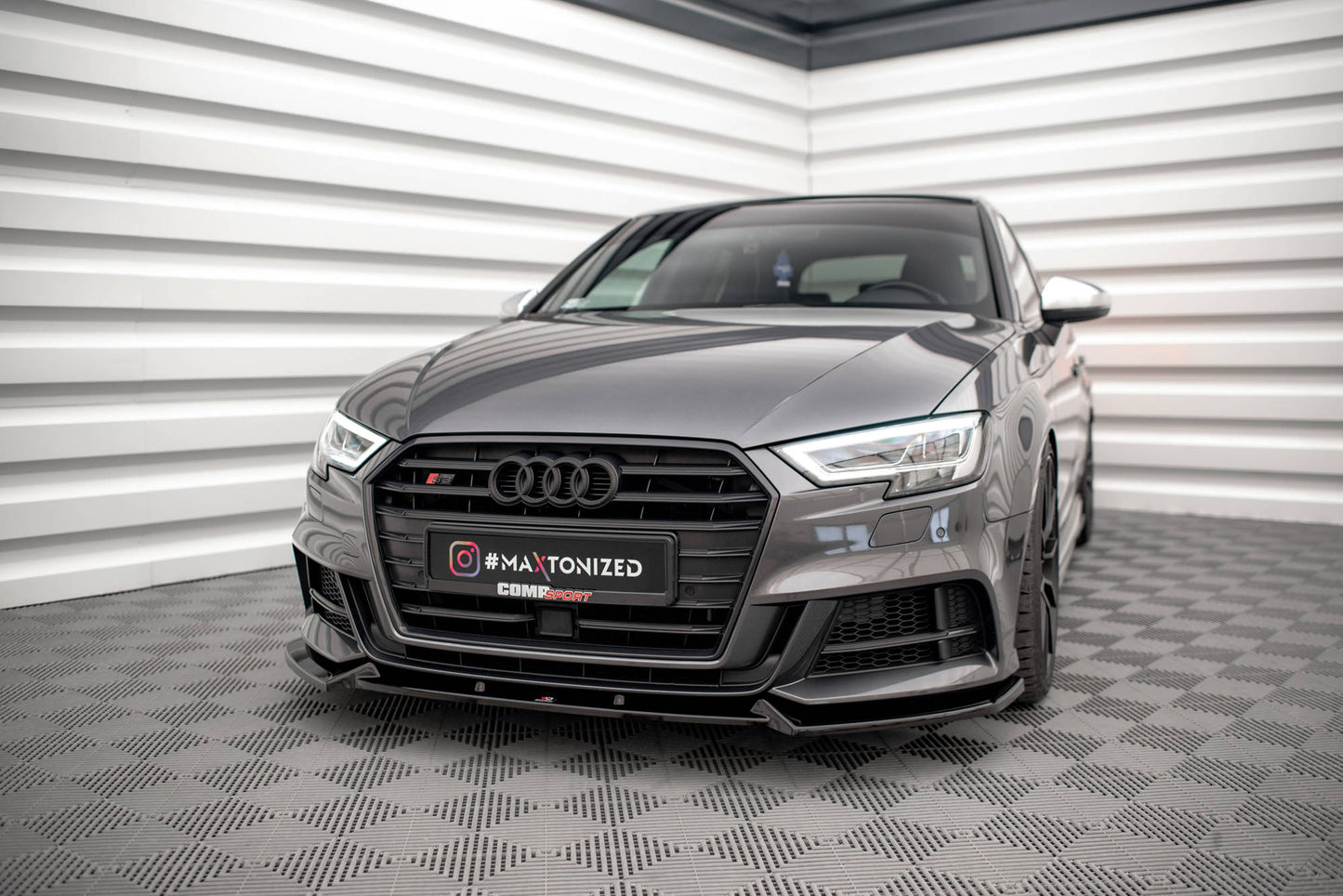 Front Shariter v.1 Audi S3 / A3 S-Line Sportback 8V Facelift