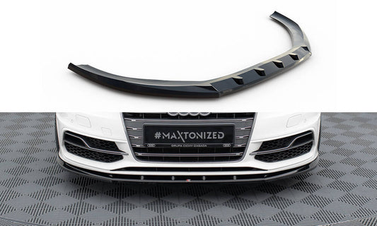 Front splitter v.1 audi s3 / a3 s-line sportback / hatchback 8v