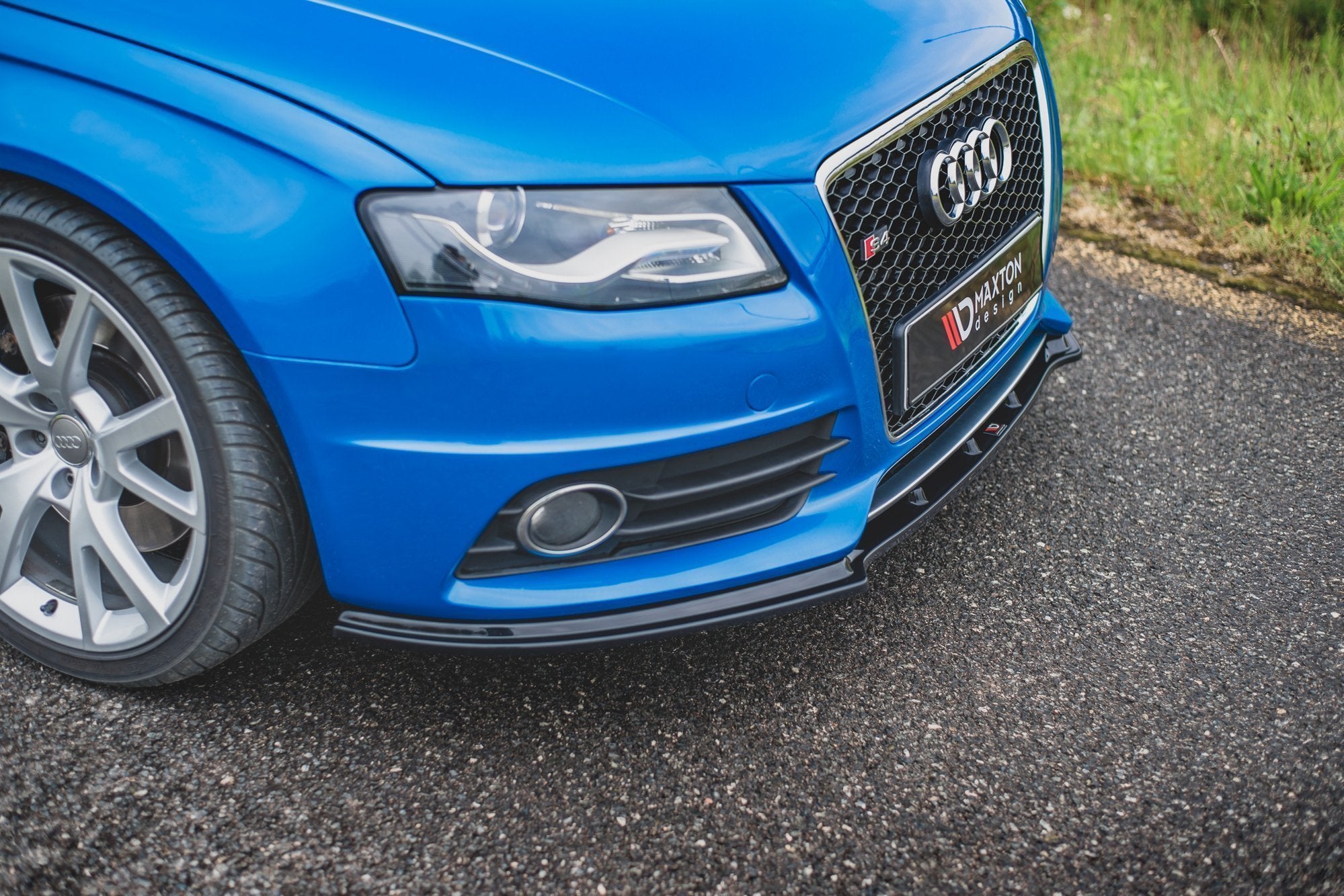 Front splitter v.1 audi s4 / a4 s-line b8