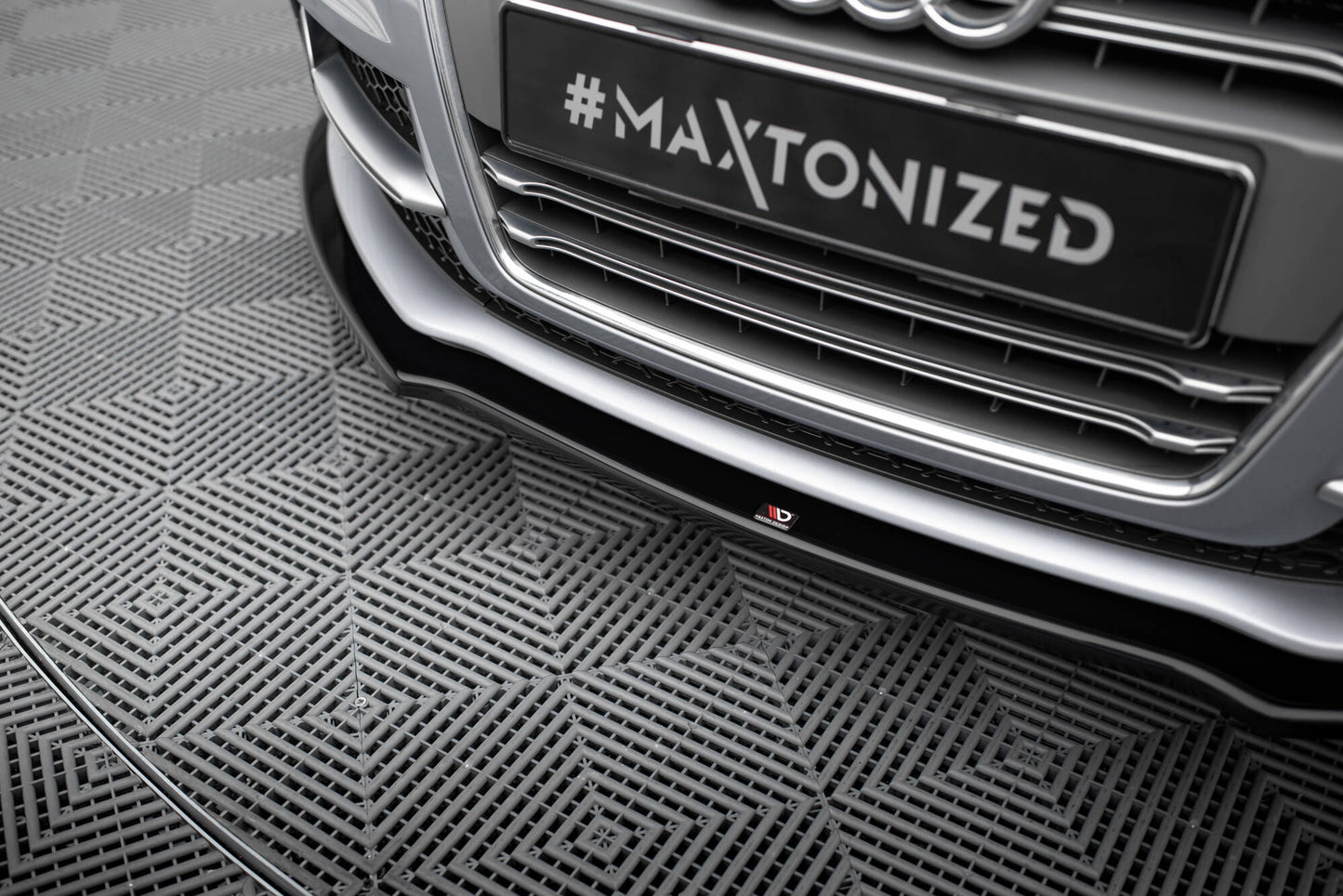 Front splitter v.1 audi tt s / tt s-line 8j facelift