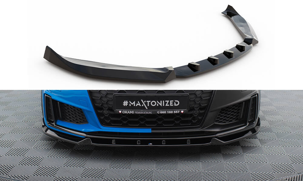 Front splitter v.1 audi tt s / tt s-line 8s facelift