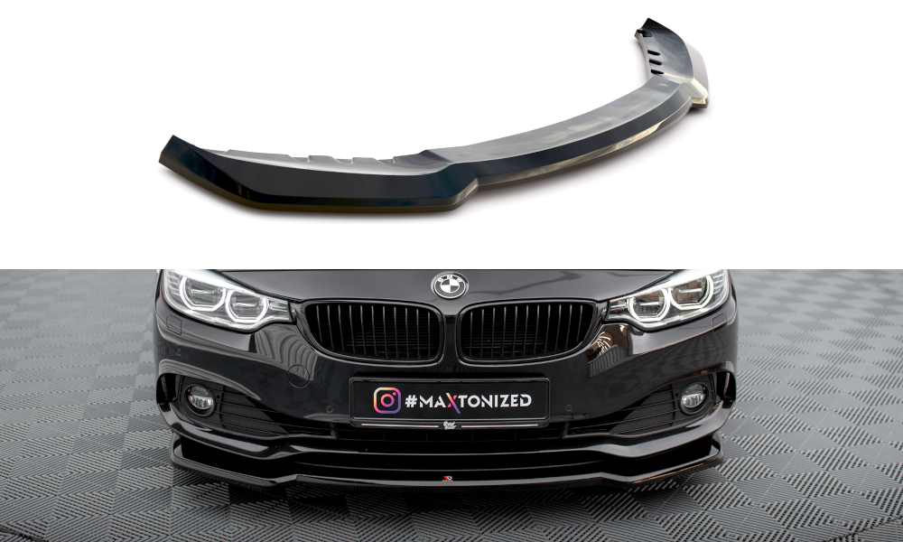 Front splitter v.1 bmw 4 coupe / gran coupe / cabrio f32 / f36 / f33