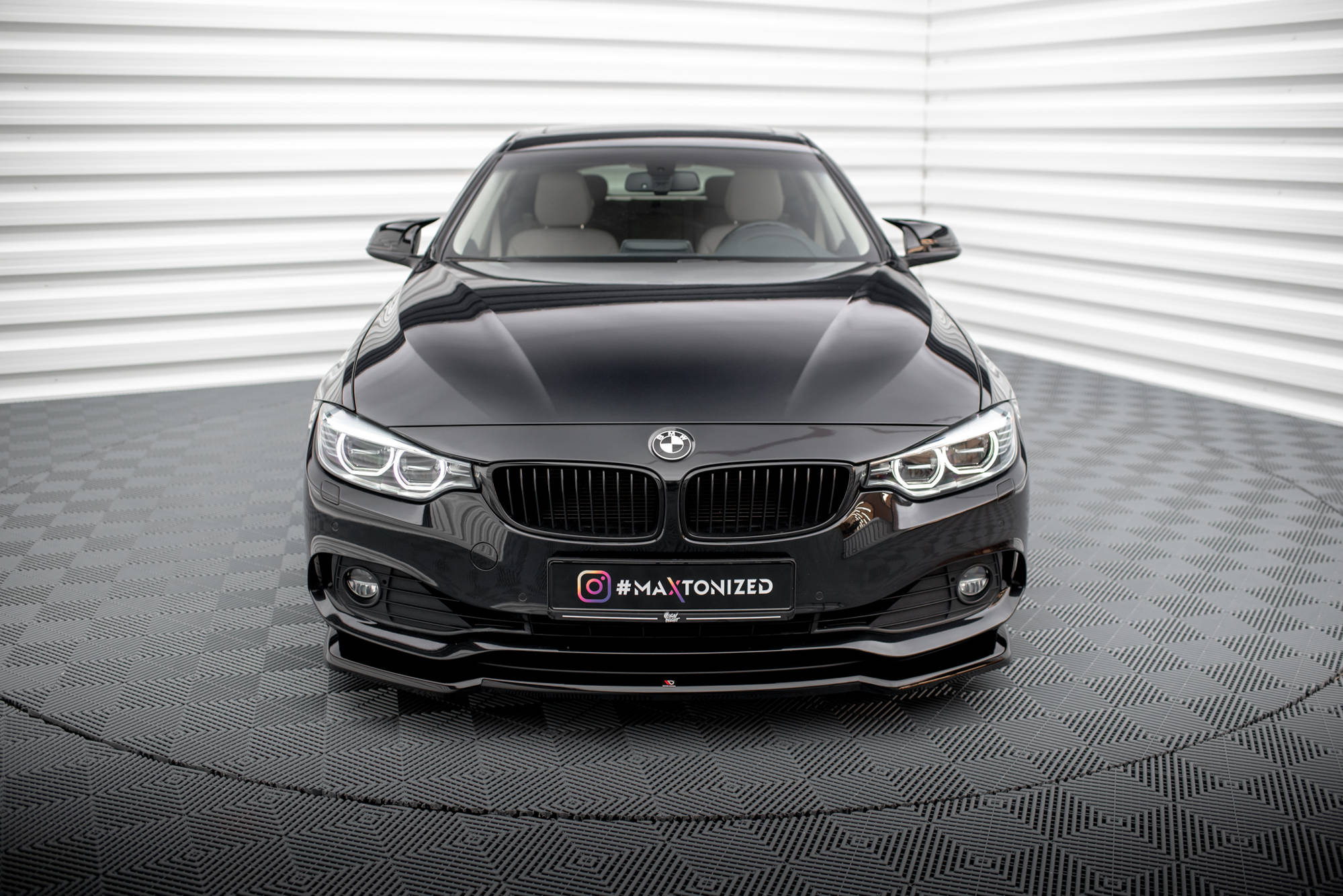 Front splitter v.1 bmw 4 coupe / gran coupe / cabrio f32 / f36 / f33