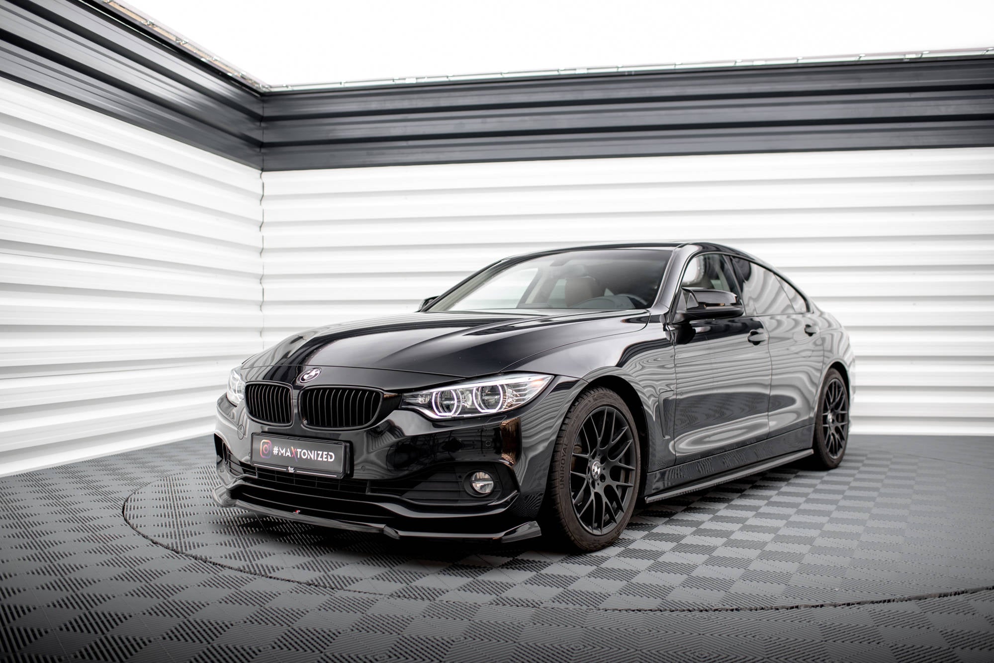Front splitter v.1 bmw 4 coupe / gran coupe / cabrio f32 / f36 / f33