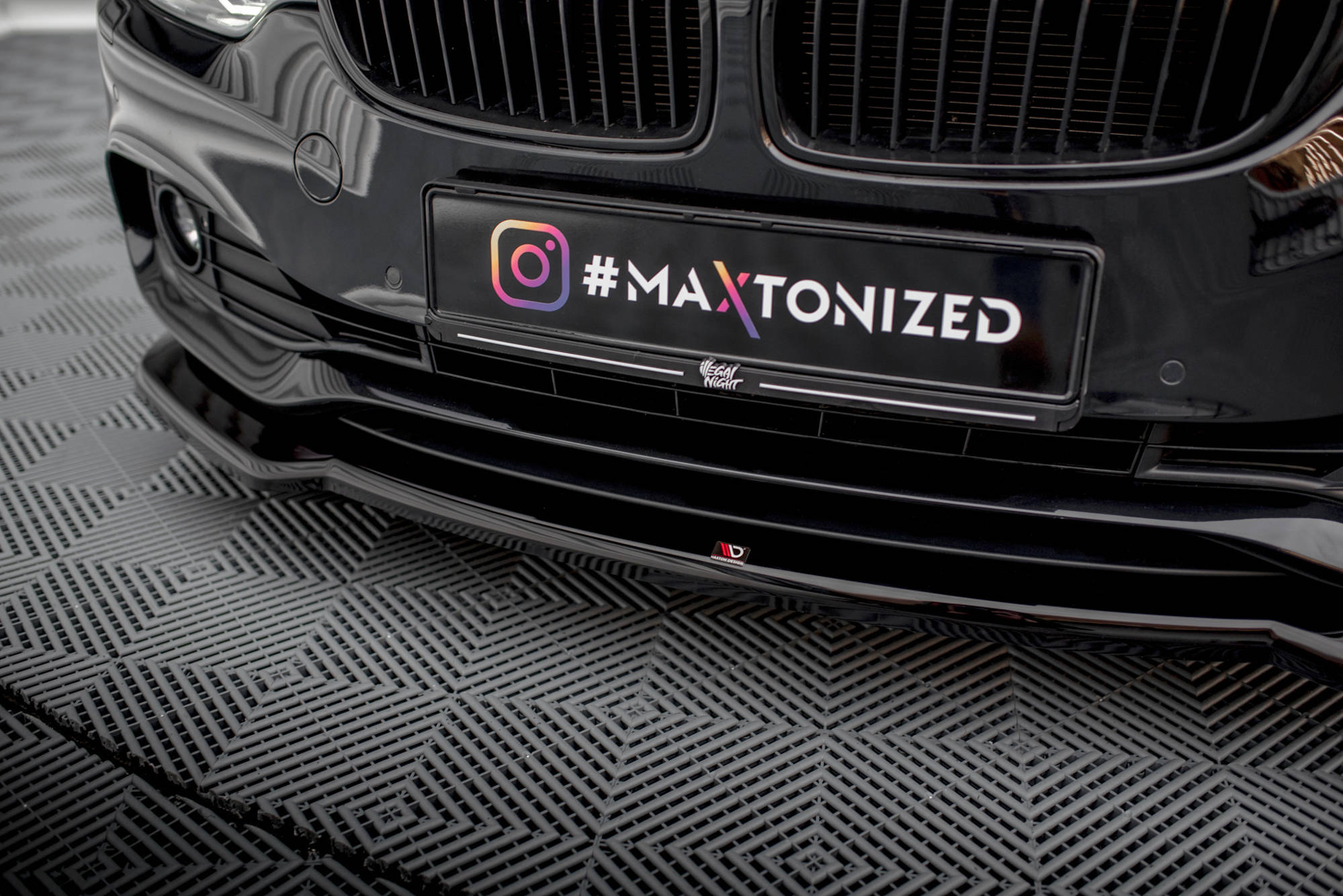 Front splitter v.1 bmw 4 coupe / gran coupe / cabrio f32 / f36 / f33