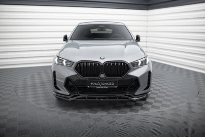Front Splits V.1 BMW X6 M-PACK G06 FaceLift