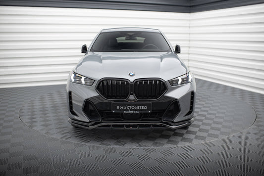 Front Splits V.1 BMW X6 M-PACK G06 FaceLift