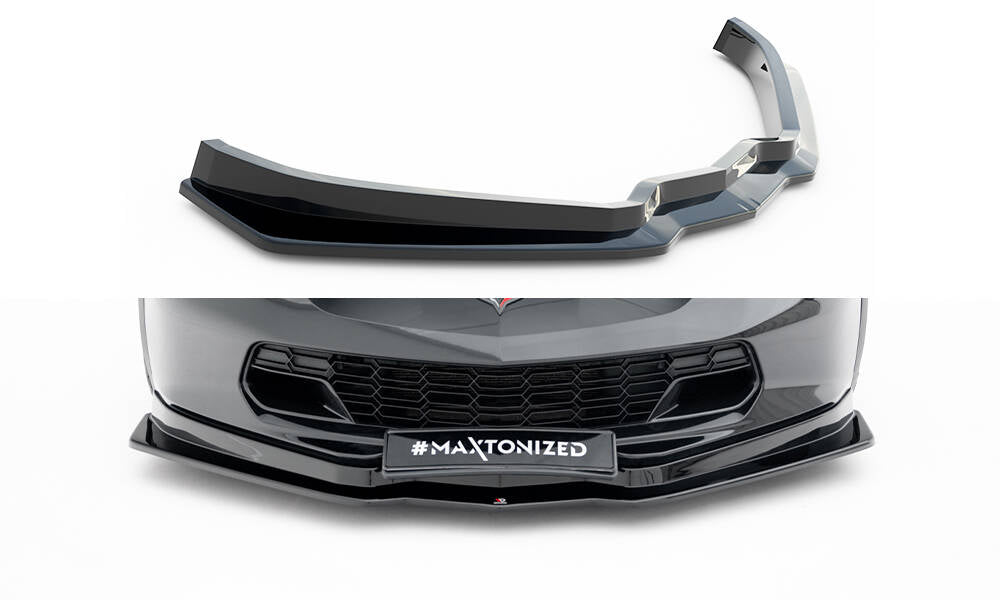 Front splitter v.1 chevrolet corvette stingray / z06 c7