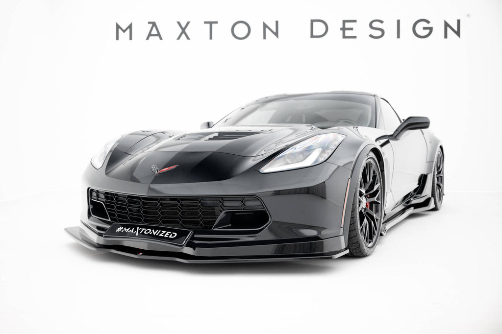 Front splitter v.1 chevrolet corvette stingray / z06 c7