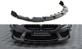 Front splitter v.1 + flaps bmw m8  gran coupe f93 / coupe f92