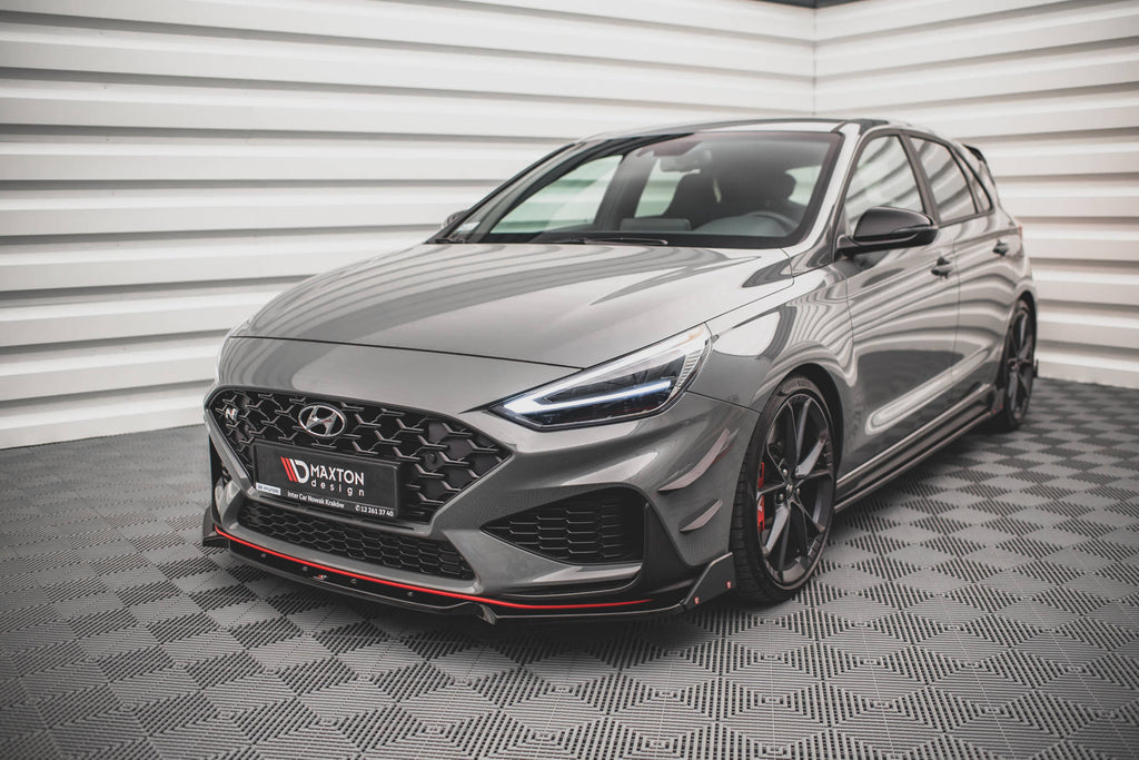Front Splits v.1 + flapper Hyundai i30 N / i30 N-line hatchback / fastback MK3 ansigtsløftning