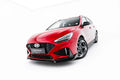 Front splitter v.1 + flaps suitable for hyundai i30 n-line wagon mk3 facelift