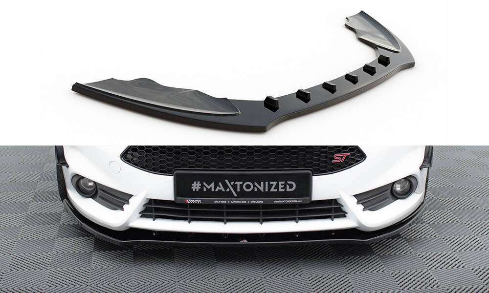 Front splitter v.1 ford fiesta st mk7 fl