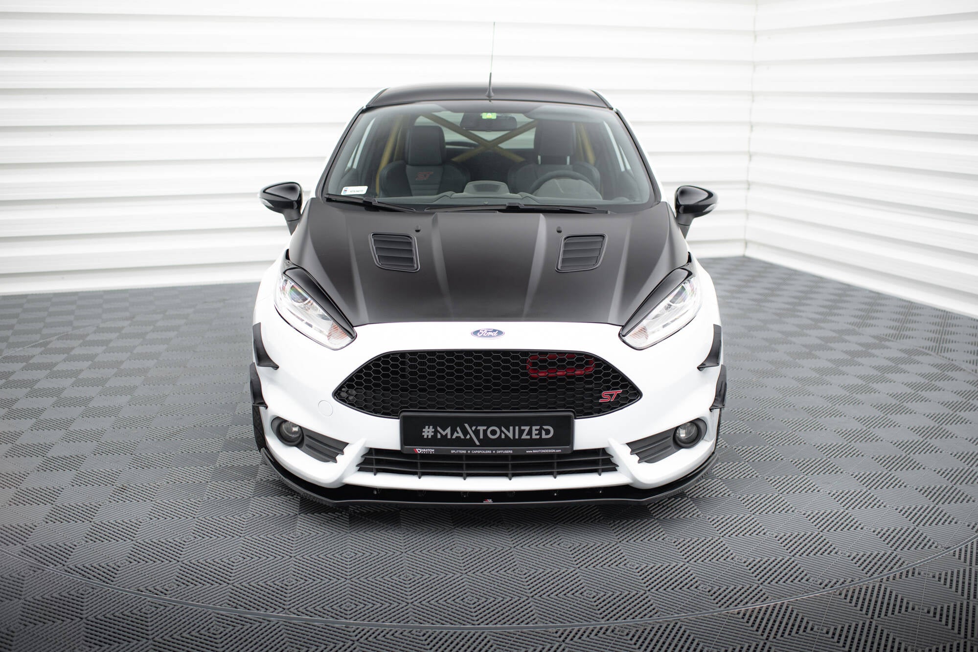 Front splitter v.1 ford fiesta st mk7 fl