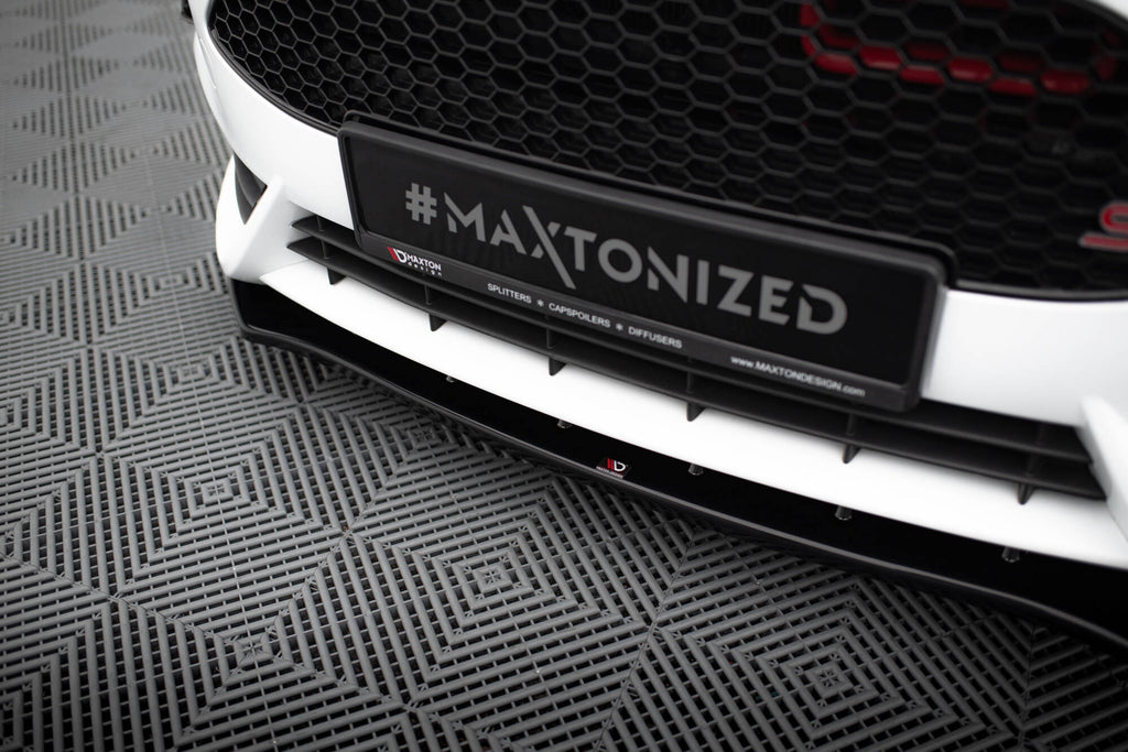 Front splitter v.1 ford fiesta st mk7 fl