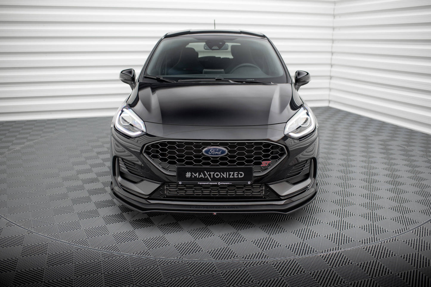 Front Splitter v.1 Ford Fiesta St / ST-Line MK8 Facelift