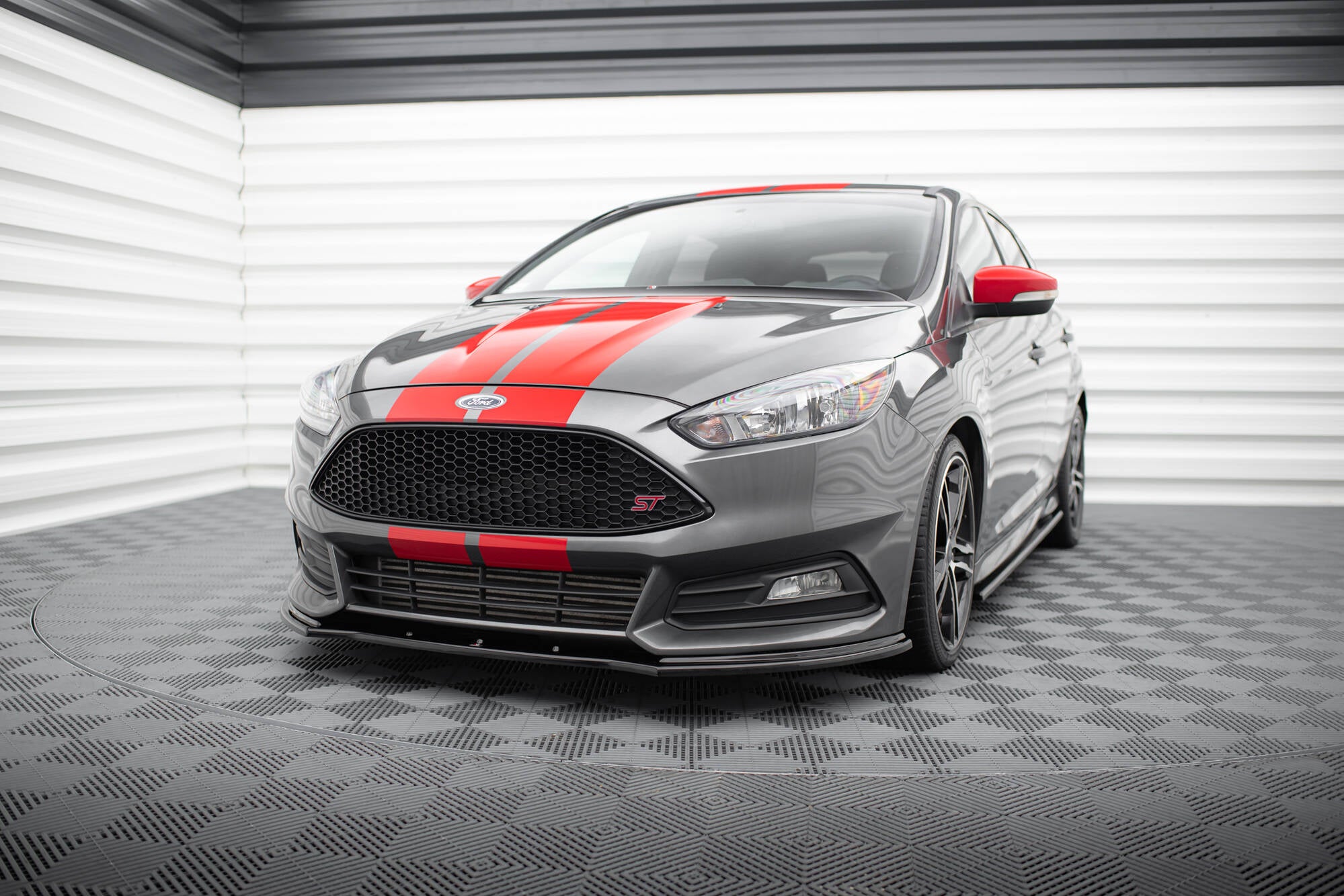 Front splitter v.1 ford focus st mk3 fl
