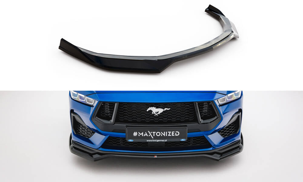 Front splits v.1 Ford Mustang GT MK7