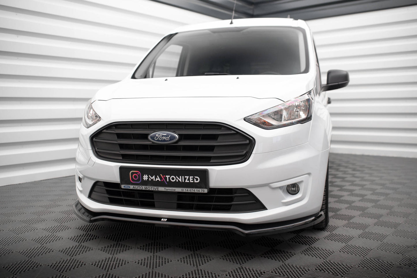 Front splitter v.1 ford transit connect mk2 facelift