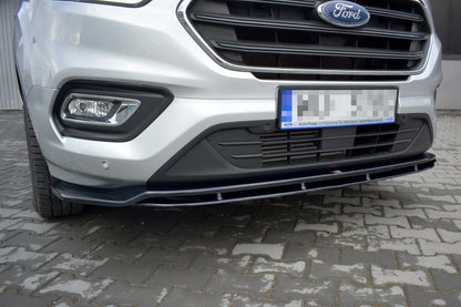 Front Splitter v.1 Ford Transit Custom MK1 Facelift / Tourneo Custom MK1 Facelift