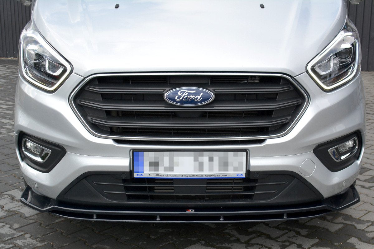 Front Splitter v.1 Ford Transit Custom MK1 Facelift / Tourneo Custom MK1 Facelift