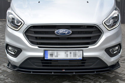 Front Splitter v.1 Ford Transit Custom MK1 Facelift / Tourneo Custom MK1 Facelift