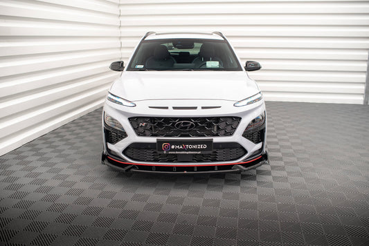 Front splitter v.1 hyundai kona n mk1