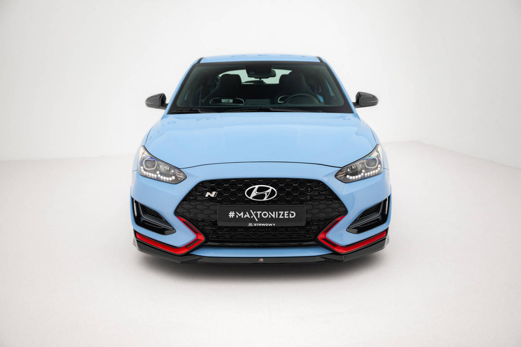 Front splitter v.1 hyundai veloster n mk2