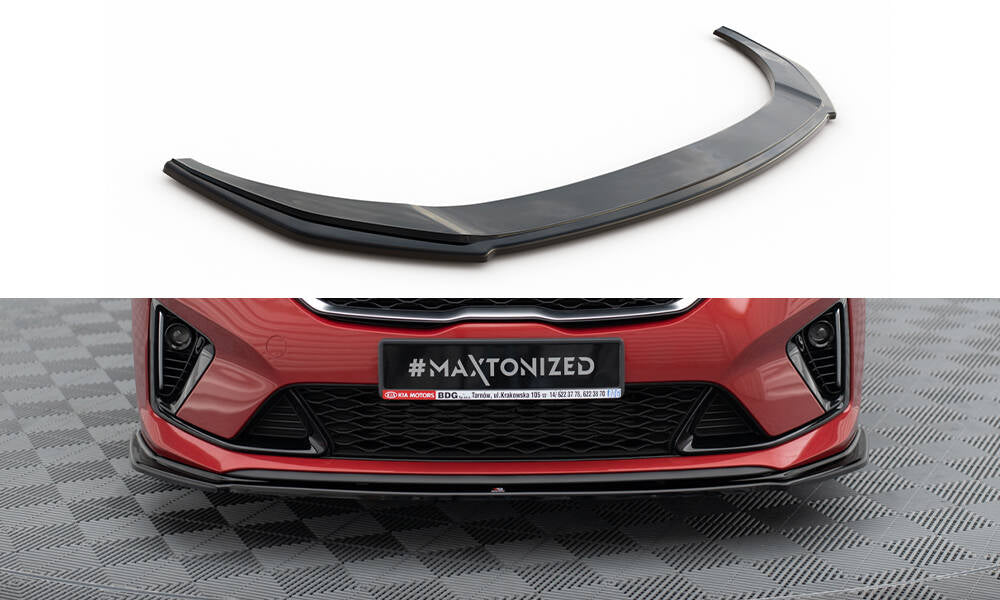 Front splitter v.1 kia ceed gt / gt-line mk3 / proceed mk1