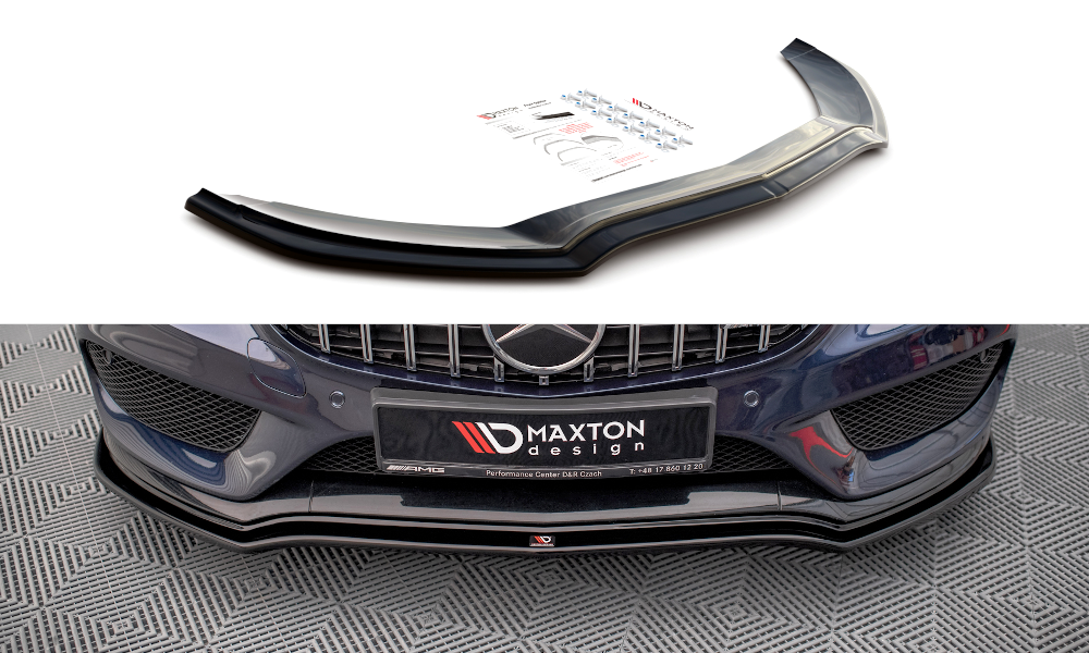 Front splitter v.1 mercedes-amg c 43 / amg-line w205