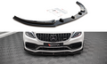 Front splitter v.1 mercedes-amg c63 coupe amg aero pack c205 facelift