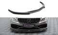 Front splitter v.1 mercedes-amg c63 sedan / estate w205 facelift