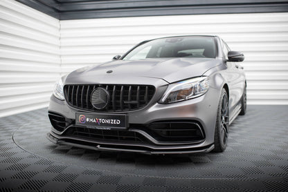 Front Splitter V.1 Mercedes-AMG C63 Derefter / Estate W205 Facelift