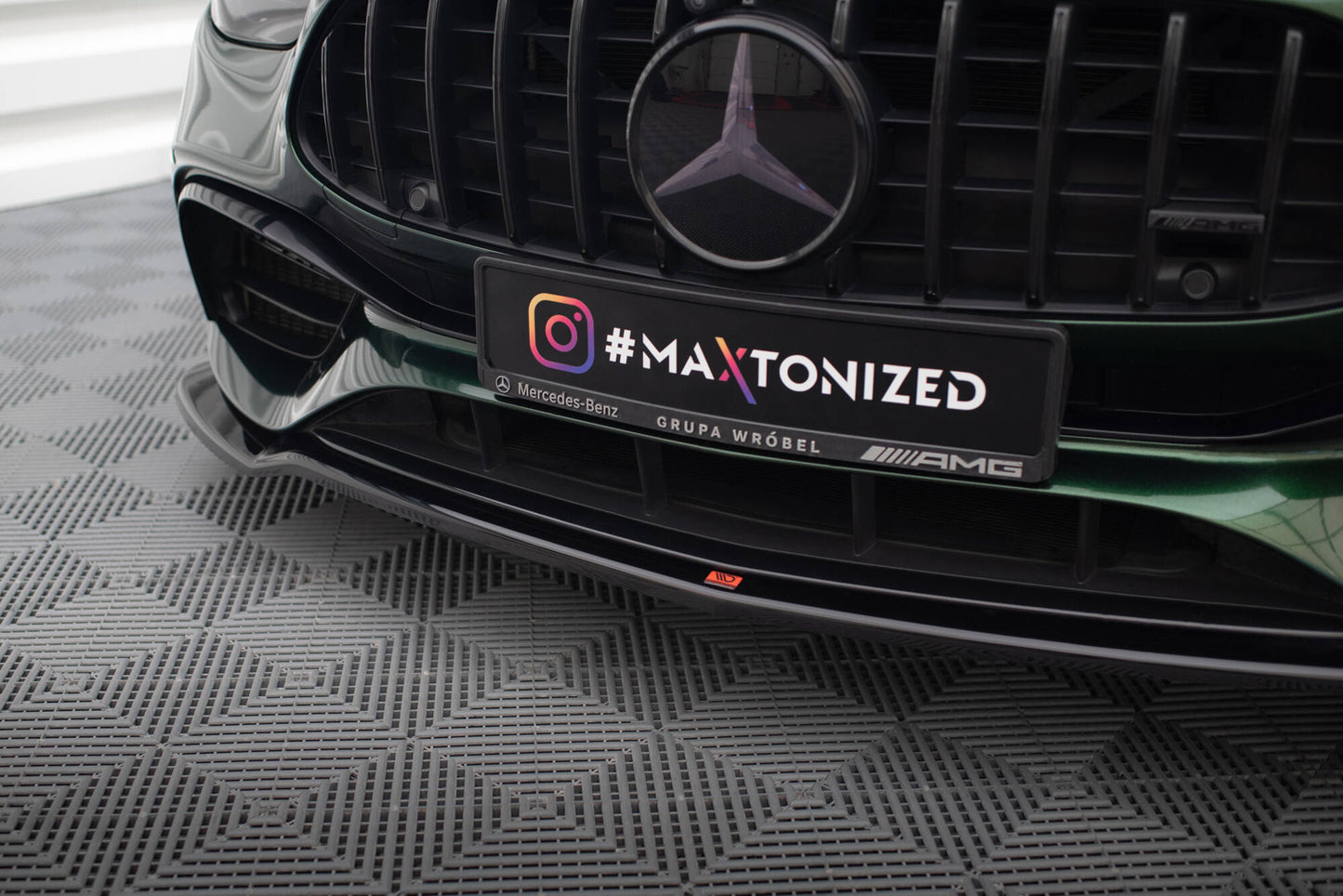 Front splitter v.1 mercedes-amg e63 w213 facelift