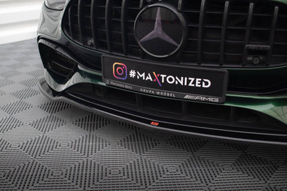 Front splitter v.1 mercedes-amg e63 w213 facelift