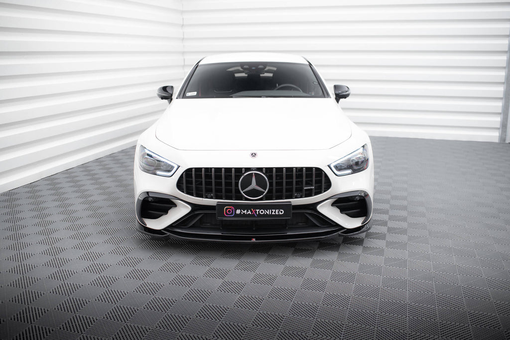 Front splitter v.1 mercedes-amg gt 43 4 door coupe v8 styling package