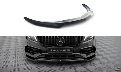 Front splitter v.1 mercedes-benz a amg-line w176 facelift