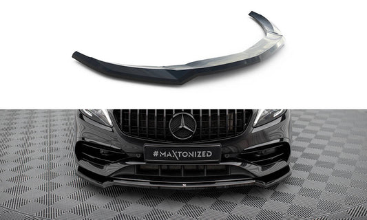Front splitter v.1 mercedes-benz a amg-line w176 facelift