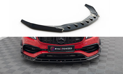 Front splitter v.1 mercedes-benz a45 aero w176 facelift