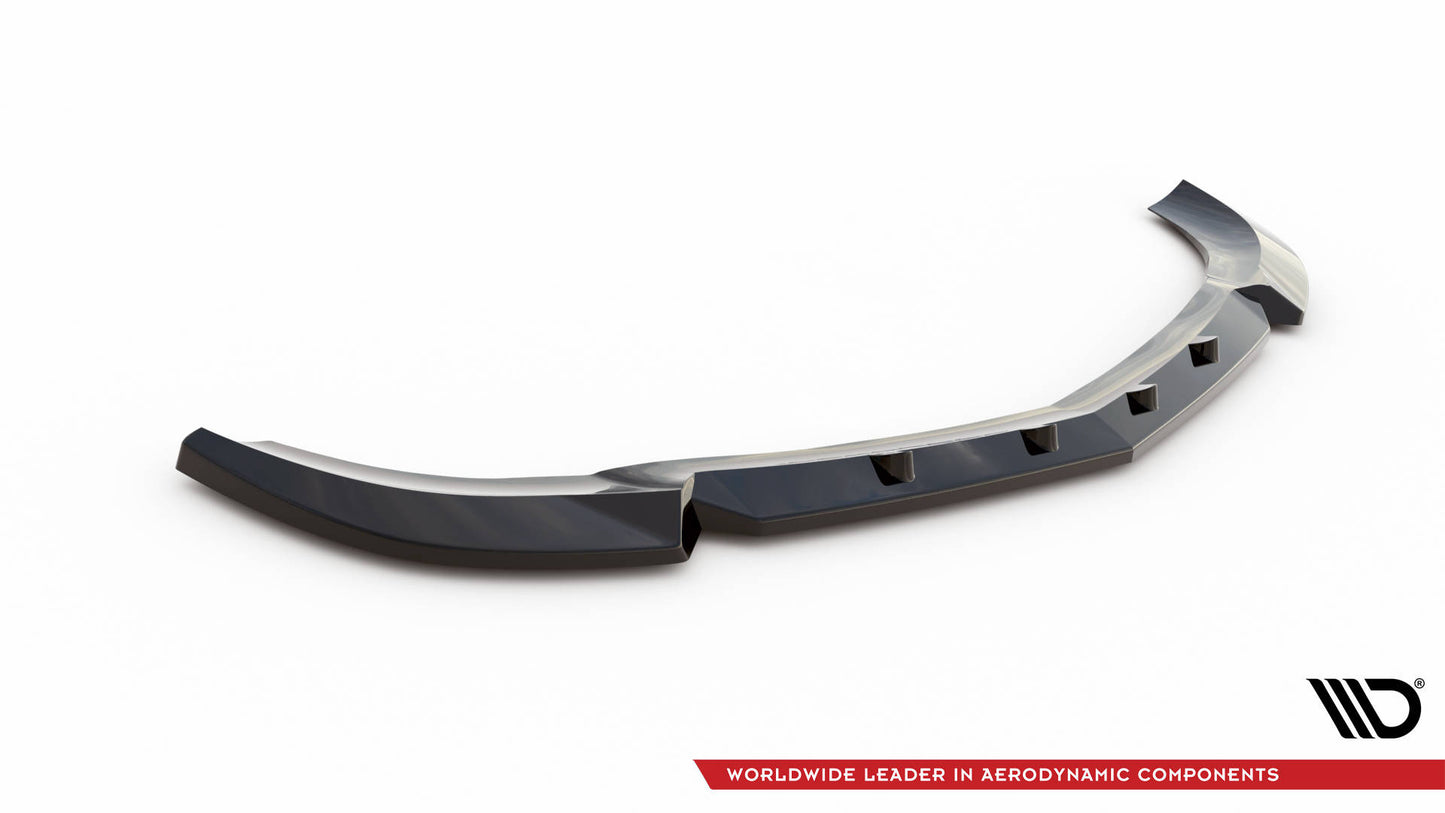 Front Splitter V.1 Mercedes-Benz C Coupe / Derefter / Estate AMG-Line C204 / W204 FACACRIFT / S204 FACELELCE